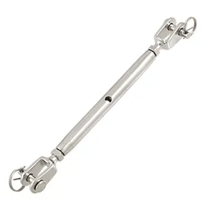 Rigging Hardware Stainless Steel Closed Body Jaw Jaw Turnbuckle Adjustable Turnbuckle thumbnail-1