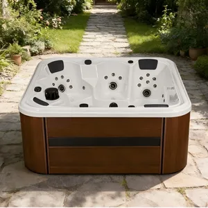 AndorraWhirlpool Tub With Constant TemperatureConstanttemperatureheatingensuresacomfortablesoakingexperienceallyearround. thumbnail-4