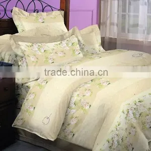 Hot Sale Microfiber Fabric Pigment Printed Bedding Sheet Set/home Textile Bedding Sheet Set thumbnail-1