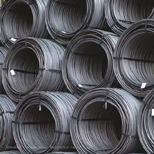 Hot Rolled SAE1010 Q195 Q235 1008 Carbon Steel Wire Rod 5.5mm-8mm thumbnail-5