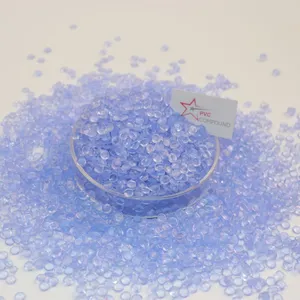 Red Transparent Crystal PVC Compound Granules Modified PVC for Weekly Graveyard Granules Modified PVC for Weekly thumbnail-1