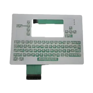 100-0430-101 Keyboard Membrane Without Overlay for Willett 430 405 407 Videojet 43S 46P Inkjet Coding Printer thumbnail-3