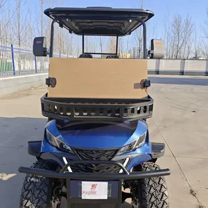 Newly Designed Four - Seat Electric Golf Carts and Scenic Area Sightseeing Vehicles, Customizable. Manufacturer for Export Trade. thumbnail-2