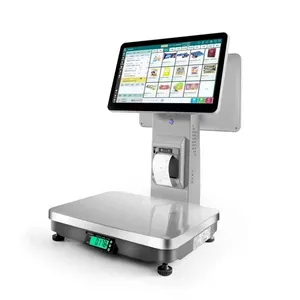 Aonpos AP34 128G SSD Pos Terminal Dual Screen System Gym Pos System thumbnail-5