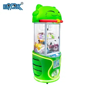 Prize Vending Claw Machine Cute Cat Theme Coin Operated Toy Grabber for Indoor Play Zones Amusement Venues and Retail Stores thumbnail-3