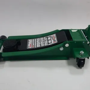 Compact Folded Handle WY-6490 Garage Trolley Jack for Tire Replacement, 4-Ton Capacity, Overload Protection Valve thumbnail-1