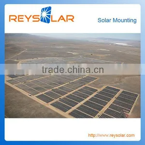 Ground Solar Panel Mounting Solar Farms Mounting System Aluminum Bolts and Screws thumbnail-1