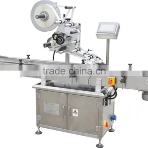 Top Surface Label Printing Machine Cosmetic / Food Labeling Machine thumbnail-1