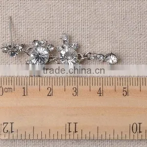Newest Trendy Cheap Wedding Necklace And Earrings Set Special Bridal Jewelry Sets thumbnail-5