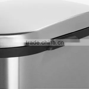 40L / 10L Stainless Steel Pedal Bin Garbage Bin Step Bin Trash Can thumbnail-3