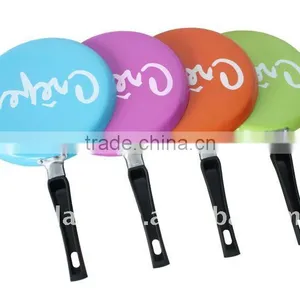 Colourful Pan Aluminum Fry Pan Cookware Durable Pan thumbnail-1