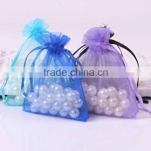 Drawstring Organza Jewelry Packing Pouch thumbnail-1