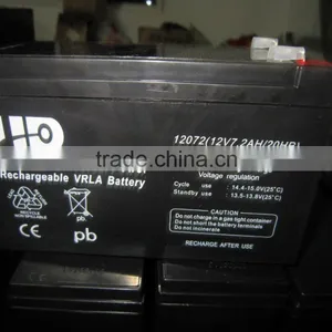 Rechargeable VRLA Battery 12v Smf Exide Lead Acid Battery 12v 7.2ah With Lowest Price thumbnail-3