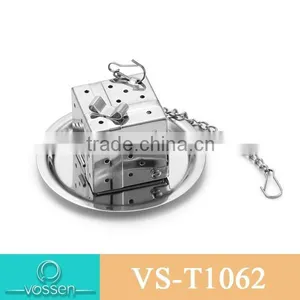 Silver Plating Gift Box Shaped Tea Infuser thumbnail-3