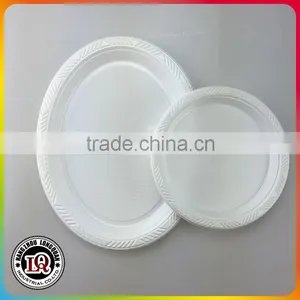 White Plastic PP Fruit Plate thumbnail-1