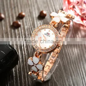 2016 Cheap Price Fashion Four-leaf Clover Ladies Fancy Watches Imported Watches Quality Choice Most Popular thumbnail-6