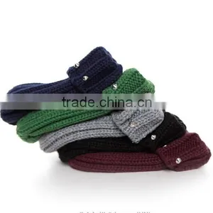 Fashion Custom Knit Winter Beanie Hats for Kids thumbnail-2