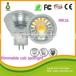 Gu10 1*5W Glass LED Spot Light Mr16 220V thumbnail-2