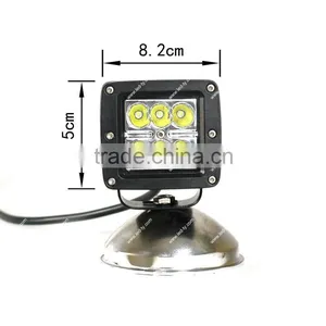 Newest 3Inch 18W LED Work Light,CREE LED Driving Light,LED Offroad Light For 4X4,4WD JEEP,TRUCK thumbnail-1
