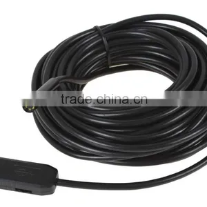 15M Cable 7mm Lens USB Endoscope Pipe Inspection Camera Borescope 6 LEDs IP67 Waterproof Mini PC Tube Snake thumbnail-4