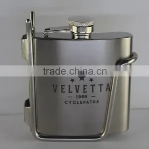 Whisky Hip Flask and Hip Flask Holder Set thumbnail-1