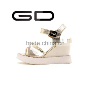 GDSHOE European Ladies Fancy PU Sandals Shoes thumbnail-3