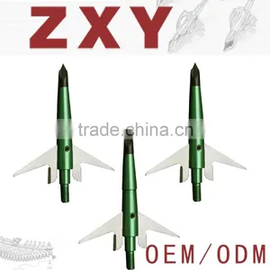 100 Grain 2-Inch Cut Broadhead , Large, Green thumbnail-2