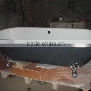 Bathroom Dual End Bath for Shower and Soaking thumbnail-2