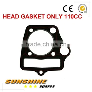 Quad Pit Bike 110cc - 125cc Cylinder HEAD GASKET 52.4mm Round Oil Hole thumbnail-1