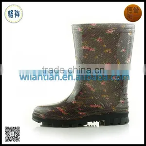 Women PVC Rain Boots thumbnail-1