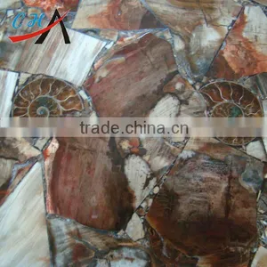 Wholesale Natural Blue Tiger Eye Stone Tile thumbnail-1