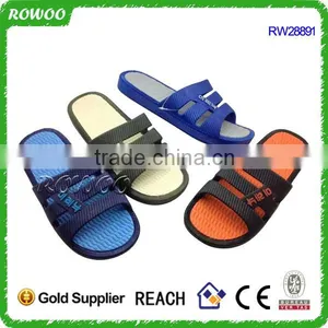 Soft Men Custom China PVC Flip Flops Home Sport Slipper thumbnail-1