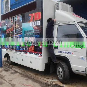 Nigeria Popular Amusement Supermarket 5d Cinema, Arcade Truck Mobile 5d Cinema thumbnail-1