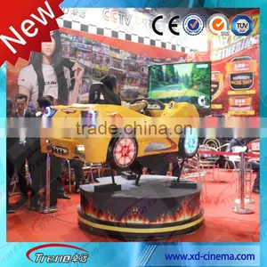 2015 Oversea Hot Sale Removable Racing Car Simulator for Sale With Servo Motor Factory thumbnail-5