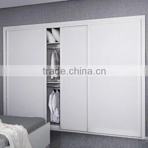 OPPEIN Sliding Door Built-in Melamine Wardrobe thumbnail-1