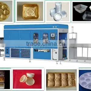 Newest Fully Automatic Medicine Trays Vacuum Forming Machine thumbnail-1