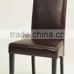 Special Back Design High Leather Chairs Dining Room Furniture/leather Restaurant Chair (KY-3216) thumbnail-4