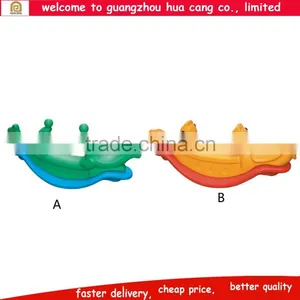 Kindergarten Toys Plastic Spring Rocking Horse, Plush Deer Rocking Horse, Outdoor Rocking Horse thumbnail-3