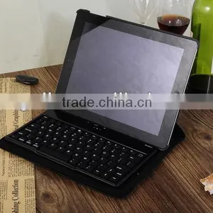 Bluetooth Keyboard With Leather Case For Ipad thumbnail-1