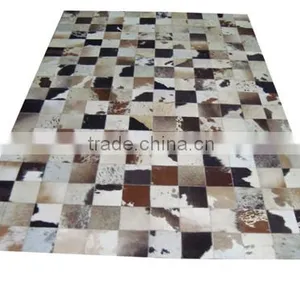 Hair-On Cowhide Leather Carpet PL-348 thumbnail-1