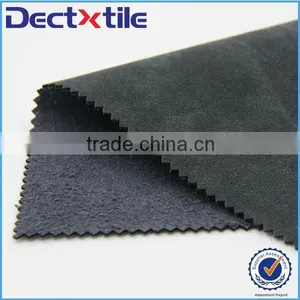 100 Polyester Wholesale Micro Suede Cheap Coated/bonded/flocking/brush Fabric for Garment/shoes/sofa thumbnail-4