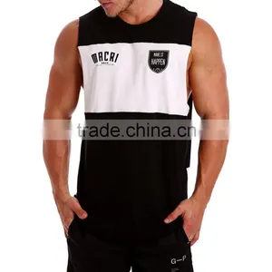 100% Cotton Y-back Mens Gym Singlet thumbnail-1