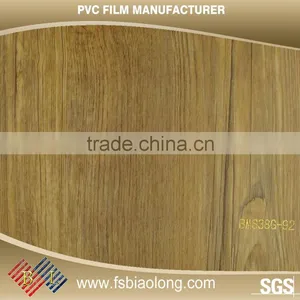 OEM/ODM Acceptable Customized Pvc Wood Grain Door Decorative Film thumbnail-1