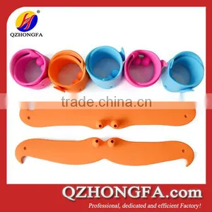 Newest 2015 Beard Shaped Silicone Slap Bracelets thumbnail-1