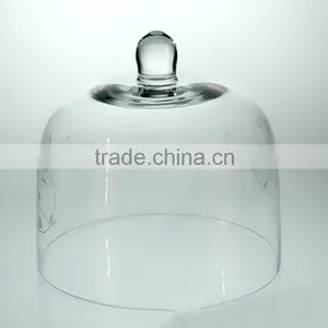 High Quality Glass Cloche for Cake/cream/cake/flower thumbnail-4