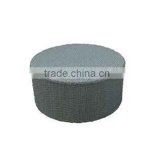 Round Rattan Outdoor Coffee Table thumbnail-1