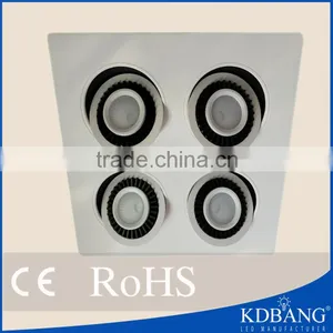 Recessed Square 20w Led Adjustable Cob Downlight thumbnail-1