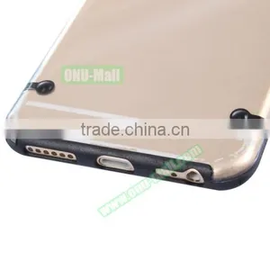 Factory Price OEM Luminous Frame Transparent Case for IPhone 6, Back Cover Case for IPhone 6s thumbnail-6