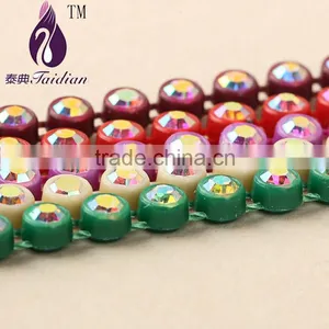 SS8 Single Rhinestone Cup Chain thumbnail-1