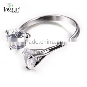 Europe and America Style Rings Jewelry 925 Silver Ring Diamond Ring Latest Design Jewelry thumbnail-3
